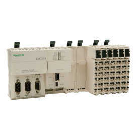 Schneider LMC058LF424S0 Compact Base Unit - 42 Digital + 4 Analog I/O, 24 V DC, 2 PCI Slots