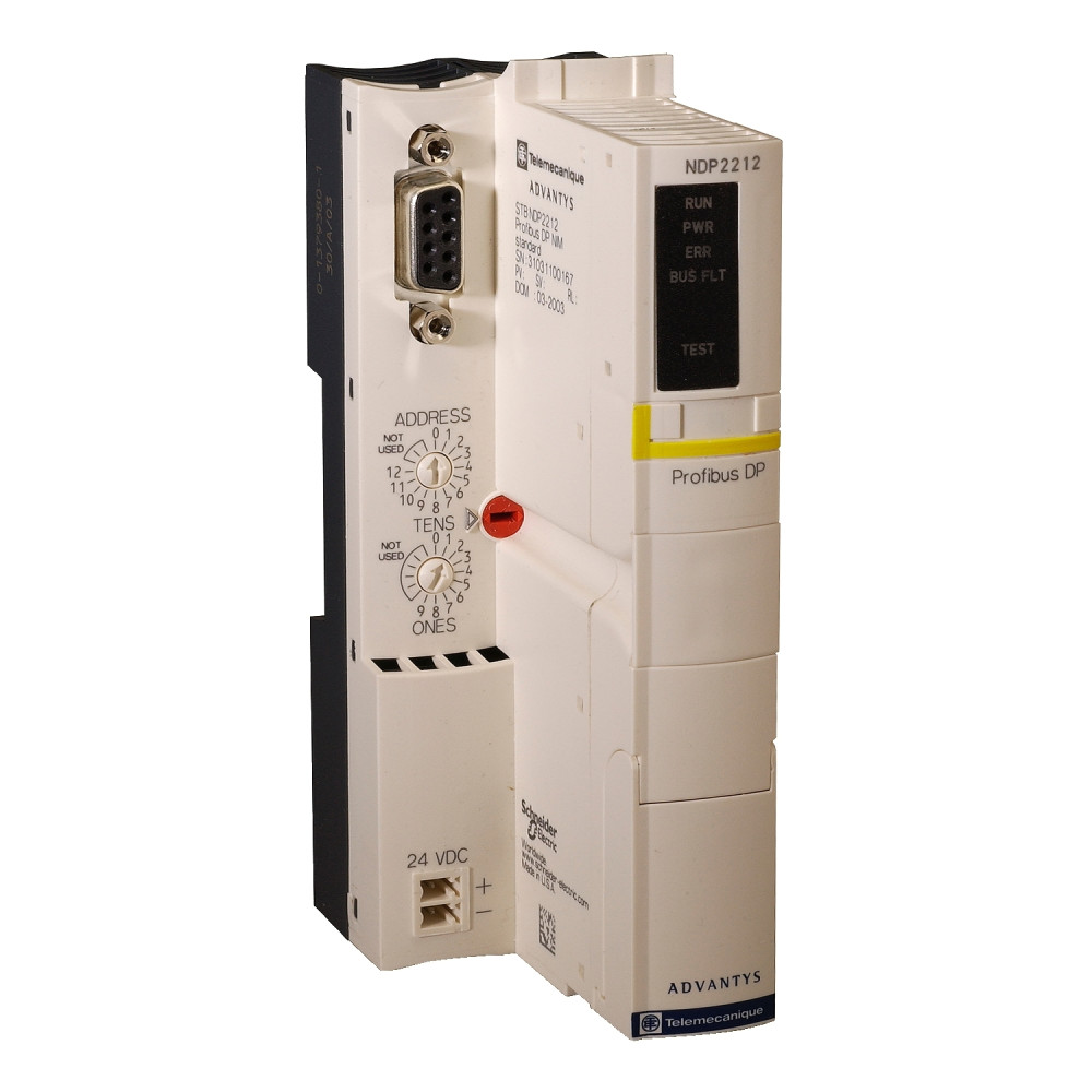 Schneider STBNDP2212 Standard Network Interface Module – Profibus DP – 9.6 kbit/s