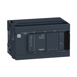 Schneider TM241C24U Controller M241 24 I/O Transistor NPN PLC