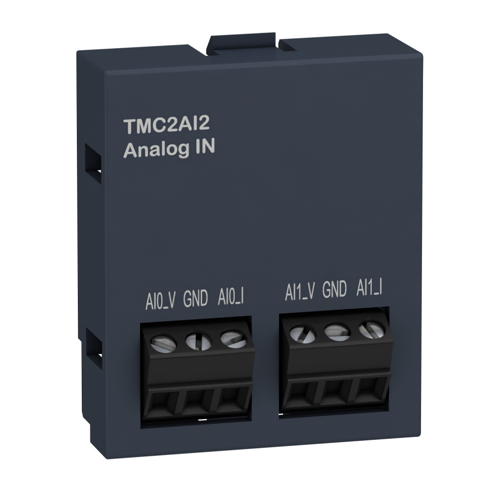 Schneider TMC2AI2 Cartridge M221 – 2 Analog Inputs I/O Extension Module