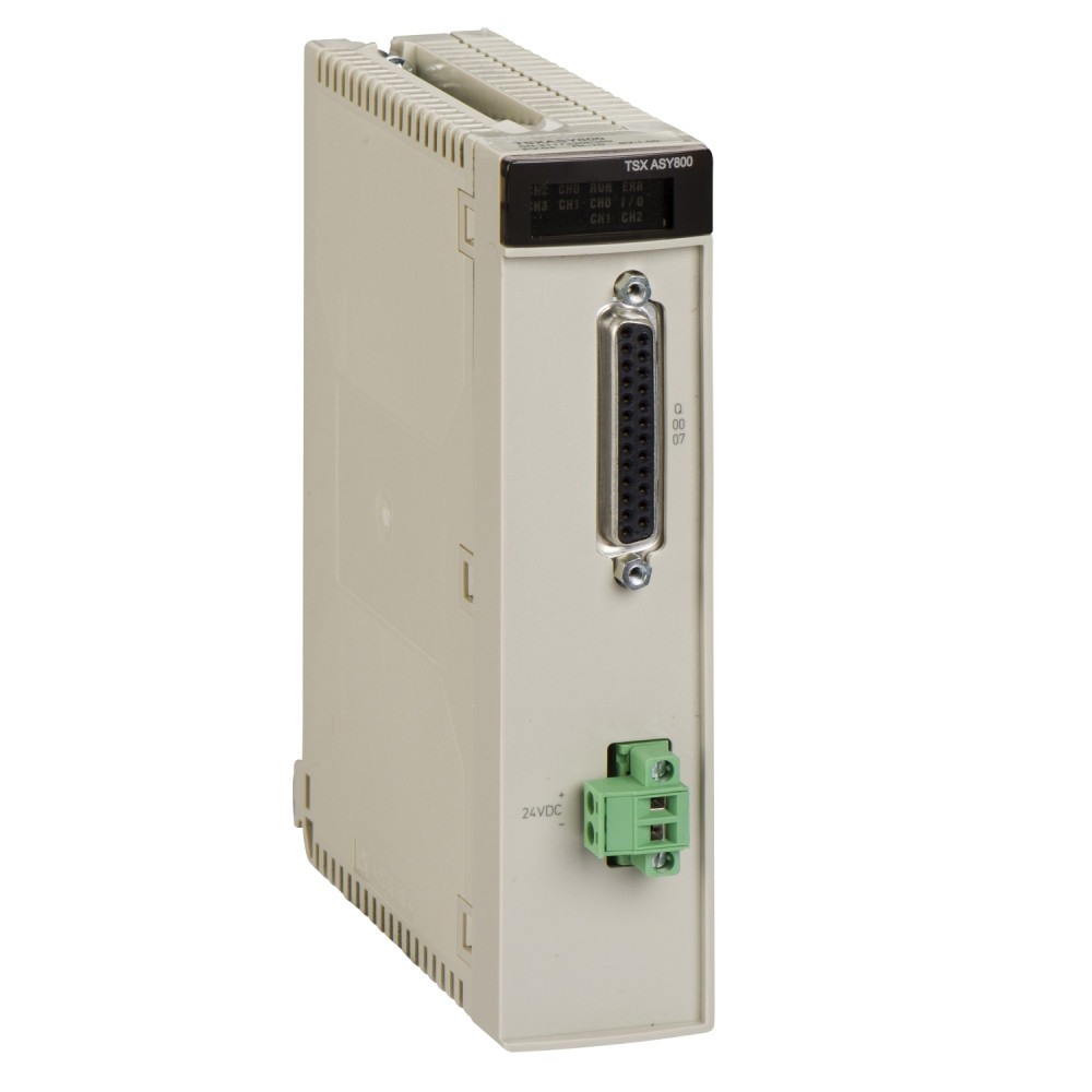 Schneider TSXASY800C Analog Output Module - 8 Output - Current/Voltage - 13 Bits + Sign