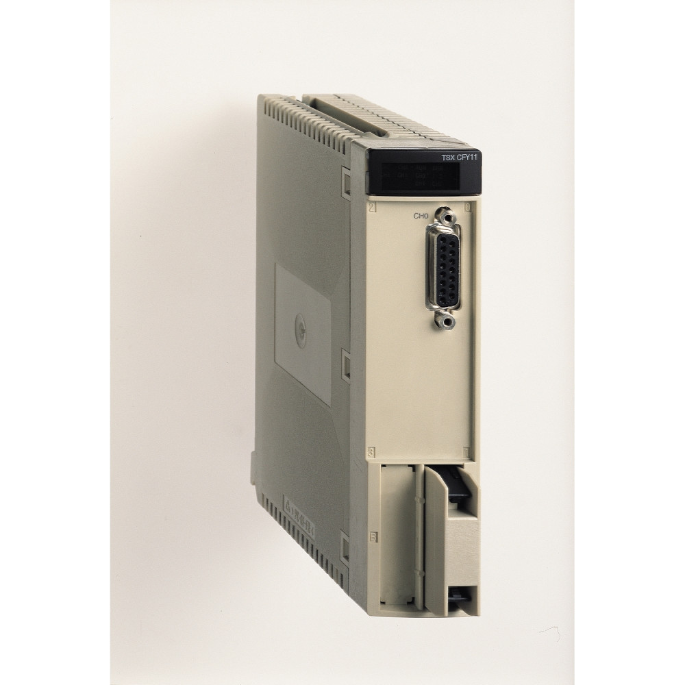 Schneider TSXCFY11 Motion Control Module - Stepper Motor Controller - Unity Pro Compatible - Single Axis - 3.8 W