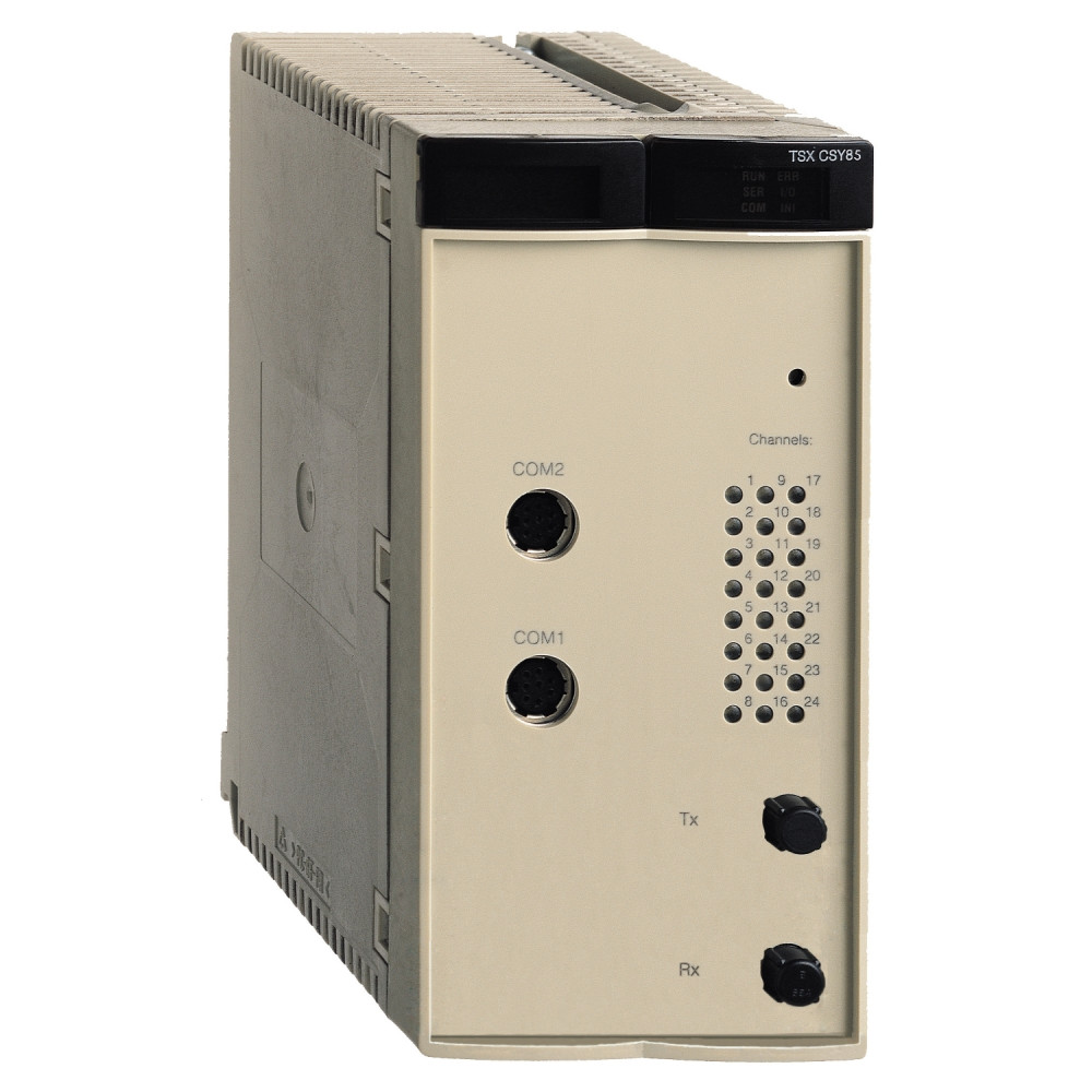 Schneider TSXCSY85 Multi-Axis Control Module - SERCOS Digital Servo Drives - 1800 mA at 5V DC