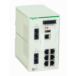 Schneider TCSESM083F23F0 ConneXium Ethernet TCP/IP Managed Switch - 8 Ports for Copper