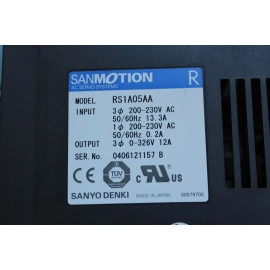 Sanyo Denki RS1A05AA Servo Motor Drive