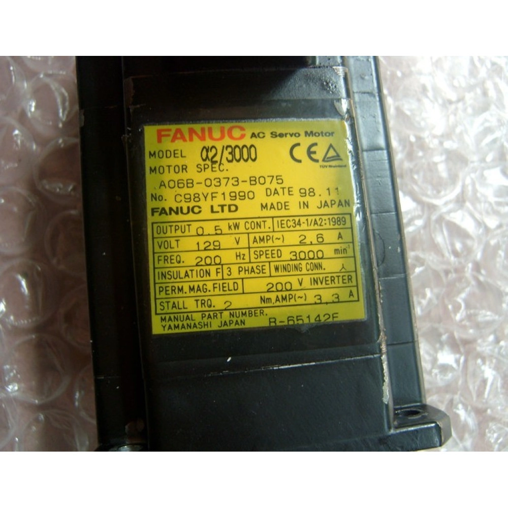 Fanuc A06B-0373-B075 Servo Motor - Precision Industrial Automation Powerhouse