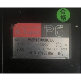 Sanyo Denki P60B13100HXH00 Servo Motor - Precision Motion Control